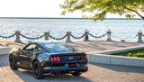 Corsa 2015-2017 Ford Mustang GT 5.0 3in Cat Back Exhaust Black Quad Tips (Xtreme) CORSA Performance Catback  AXOPROS