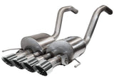 Corsa 2015-2019 Chevrolet Corvette C7 Z06 6.2L 2.75in Xtreme Axle-Back w/ Dual NPP CORSA Performance Axle Back  AXOPROS
