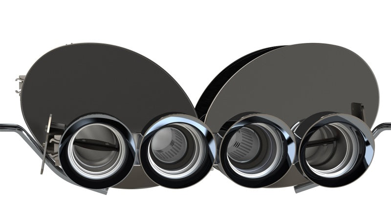 Corsa 2015-2019 Chevrolet Corvette C7 Z06 6.2L 2.75in Xtreme Axle-Back w/ Dual NPP & Quad Black Tips CORSA Performance Axle Back  AXOPROS