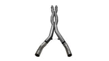 Corsa 2015-2020 Ford Mustang GT350 3in Double X Pipe Exhaust CORSA Performance X Pipes  AXOPROS