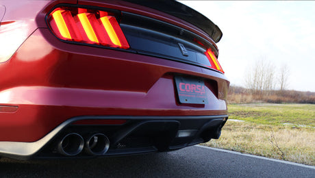 Corsa 2015-2020 Ford Mustang GT350 3in Double X Pipe Exhaust CORSA Performance X Pipes  AXOPROS