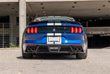 Corsa 2015-2020 Ford Mustang GT350/R 5.2L V8 Dual Rear Cat-Back- Stainless Dual Rear Exit CORSA Performance Catback  AXOPROS