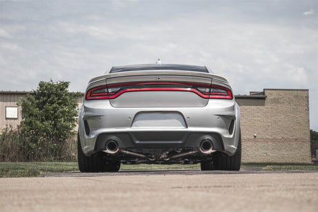 Corsa 2015-2023 Charger SRT/Hellcat/Redeye 2.75in Valved Catback DRE w/ Single 4.5in Blk PVD Tips CORSA Performance Catback  AXOPROS
