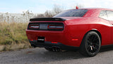 Corsa 2015-2023 Dodge Challenger Hellcat Dual Rear Exit Extreme Exhaust w/ 3.5in Black Tips CORSA Performance Catback  AXOPROS