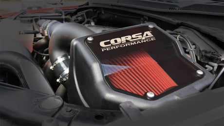 Corsa 2017-2020 Ford F-150 3.5L EcoBoost Cold Air Intake with DryTech air filter CORSA Performance Cold Air Intakes  AXOPROS