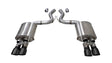 Corsa 2018-2023 Ford Mustang GT Fastback 5.0L 3in Sport Axle-Back Exhaust w/ 4in Black Tips CORSA Performance Axle Back  AXOPROS