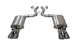 Corsa 2018-2023 Ford Mustang GT Fastback 5.0L 3in Sport Axle-Back Exhaust w/ 4in Gunmetal Tips CORSA Performance Axle Back  AXOPROS