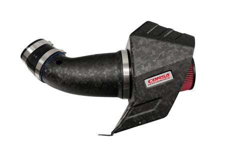 Corsa 2020-2025 Dodge Durango SRT Hellcat Carbon Fiber Air Intake w/ DryTech Forged CF - Black CORSA Performance Cold Air Intakes  AXOPROS