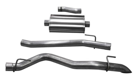 Corsa 2020-2024 Jeep Gladiator JT 3.0in Cat-Back Single Side Exit w/ Turn Down Tip CORSA Performance Catback  AXOPROS