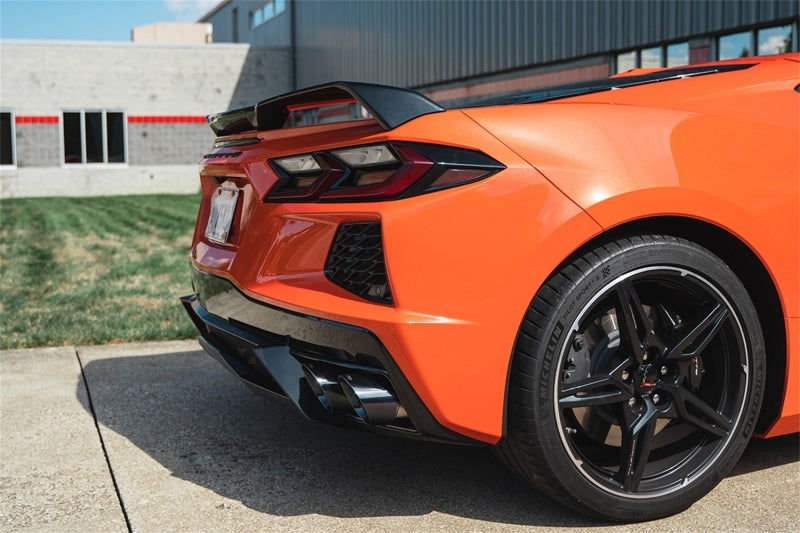 Corsa 2020-25 Corvette C8 3in Xtreme Cat-Back Exhaust 4.5in Black Quad Tips - Deletes stock AFMValve CORSA Performance Catback  AXOPROS