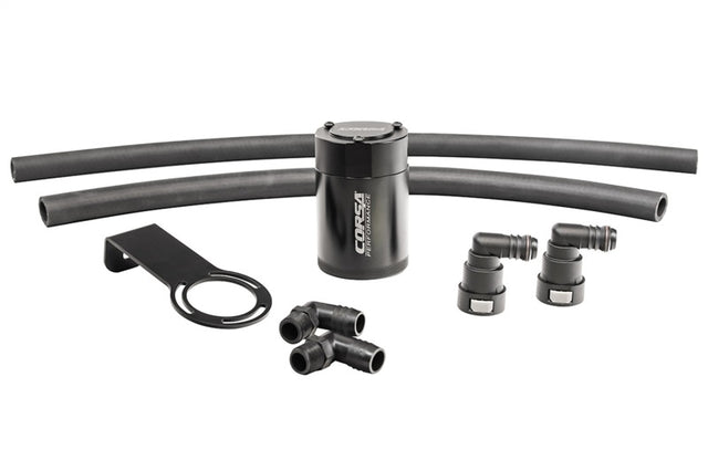 Corsa 2021-2024 Dodge Ram TRX Crew Cab Aluminum Oil Catch Can w/Mounting Bracket CORSA Performance Oil Catch Cans  AXOPROS