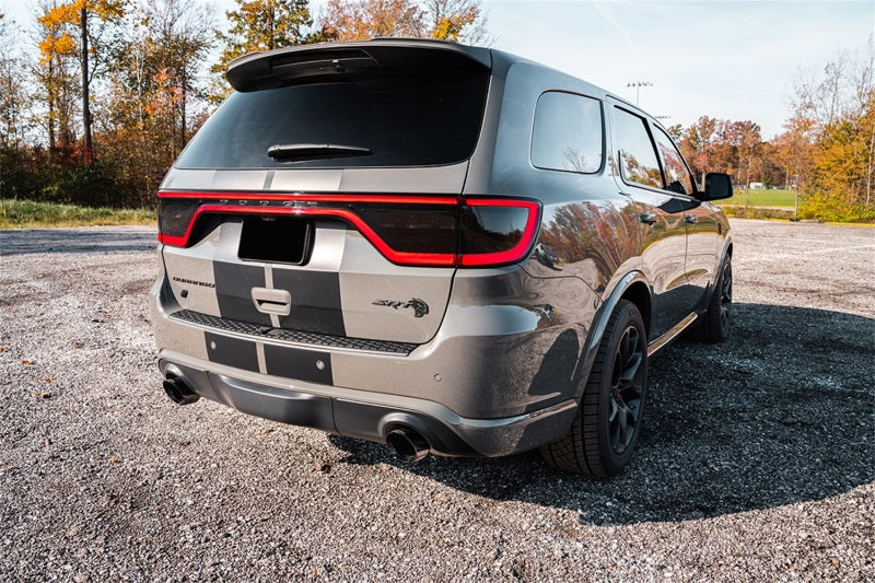 Corsa 2021-2025 Dodge Durango SRT Hellcat Cat-Back 2.75in Dual Rear Exit Xtreme 4.5in Black PVDTips CORSA Performance Catback  AXOPROS