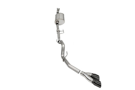 Corsa 2021-2024 Ford F-150 SuperCab/6.5in Bed 3.5L V6 Sport Cat-Back Single Side Exit-BlackPVD CORSA Performance Catback  AXOPROS