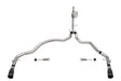 Corsa 2021-2024 Ford F-150 SuperCab/6.5in Bed 5.0L V8 Xtreme Cat-Back Dual Rear Exit-Black PVD CORSA Performance Catback  AXOPROS
