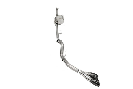 Corsa 2021-2025 Ford F-150 SuperCab/6.5in Bed 5.0L V8 Xtreme Cat-Back Single Side Exit-Black PVD CORSA Performance Catback  AXOPROS