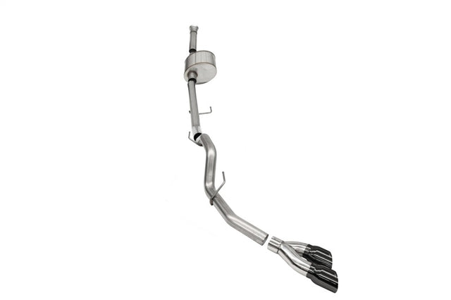Corsa 2021-2025 Ford F-150 SuperCab/6.5in Bed 5.0L V8 Xtreme Cat-Back Single Side Exit-Black PVD CORSA Performance Catback  AXOPROS