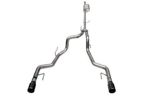 Corsa 2022-2024 2023 Ford F-150 SuperCrew/5.5ft Bed 5.0L V8 Sport Cat-Back Dual Rear Exit-Black PVD CORSA Performance Catback  AXOPROS