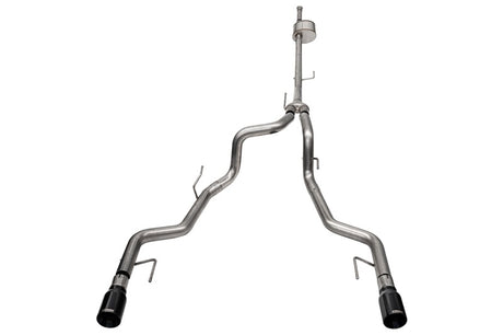 Corsa 2022-2025 Ford F-150 SuperCrew/5.5ft Bed 5.0L V8 Xtreme Cat-Back Dual Rear Exit-BlackPVD CORSA Performance Catback  AXOPROS