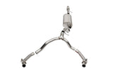 Corsa 21-25 Cadillac Escalade 6.2L Dual Rear 3.5/2.75in Sport Cat-Back Exhaust Uses FactoryBezels CORSA Performance Catback  AXOPROS
