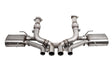 Corsa 23-24 Chevrolet Corvette C8 Z06 3in Valved Cat-Back Exhaust Muffler System (ReUses Stock Tips) CORSA Performance Catback  AXOPROS