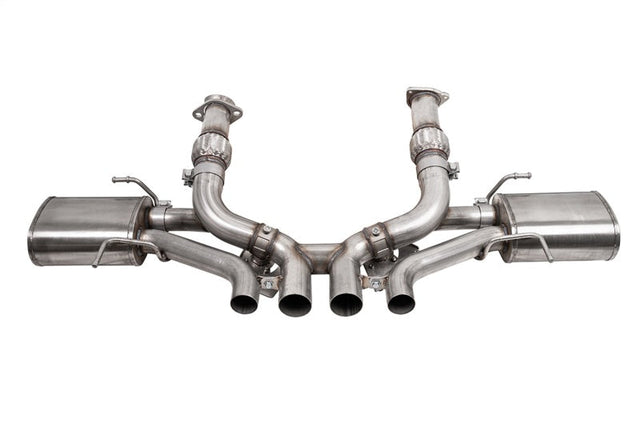 Corsa 23-24 Chevrolet Corvette C8 Z06 3in Valved Cat-Back Exhaust Muffler System (ReUses Stock Tips) CORSA Performance Catback  AXOPROS