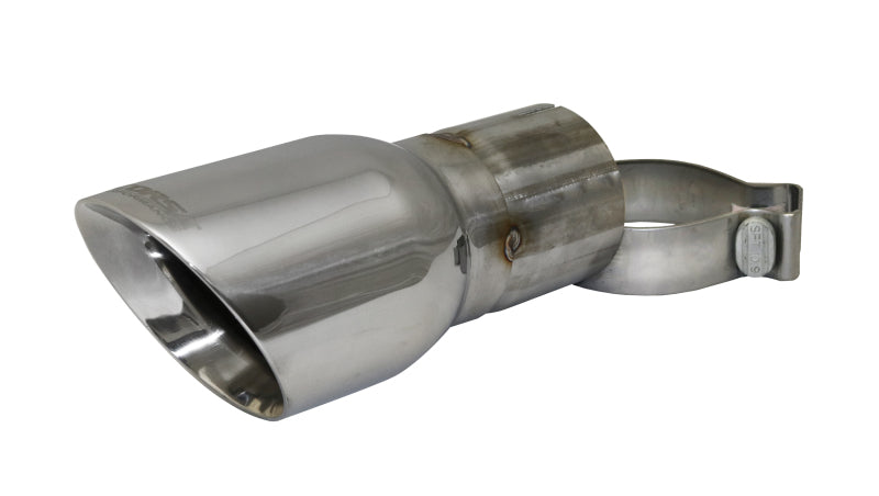 Corsa Single Universal 3.0in Inlet / 4in Outlet Polished Pro-Series Tip Kit CORSA Performance Tips  AXOPROS