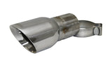 Corsa Single Universal 3.0in Inlet / 4in Outlet Polished Pro-Series Tip Kit CORSA Performance Tips  AXOPROS