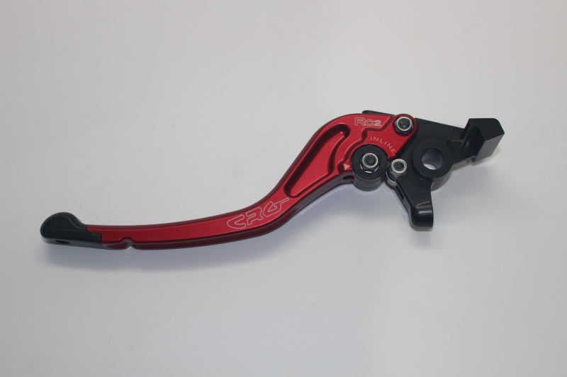 CRG 05-06 Kawasaki ZX6R/ RR/ 04-20 Suzuki GSXR600-1000R/ 06-17 Triumph Brake Lever -Std Red CRG Constructors Levers  AXOPROS