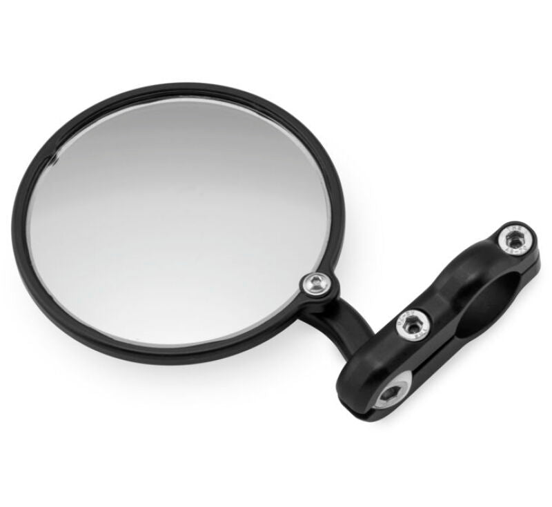 CRG Hindsight 3 in. Round Bar-End Mirror Left - Black CRG Constructors Side Mirrors  AXOPROS