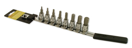 CruzTOOLS 3/8in. Drive Metric Hex Socket Bit Set for Powersports CruzTOOLS Tools  AXOPROS