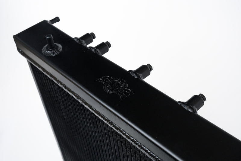 CSF 02-07 Subaru WRX/STI Radiator - Black Finish CSF Radiators  AXOPROS