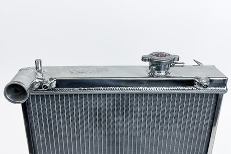 CSF 03-07 Mitsubishi Lancer EVO 7/8/9 1/2 Size Radiator - Polished CSF Radiators  AXOPROS