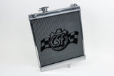 CSF 03-07 Mitsubishi Lancer EVO 7/8/9 1/2 Size Radiator - Polished CSF Radiators  AXOPROS