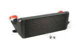 CSF 04-13 BMW 335i/xi (E90/E91/E92/E93) High Performance Stepped Core Bar/Plate Intercooler - Black CSF Intercoolers  AXOPROS