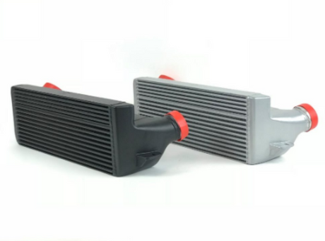 CSF 04-13 BMW 335i/xi (E90/E91/E92/E93) High Performance Stepped Core Bar/Plate Intercooler - Silver CSF Intercoolers  AXOPROS