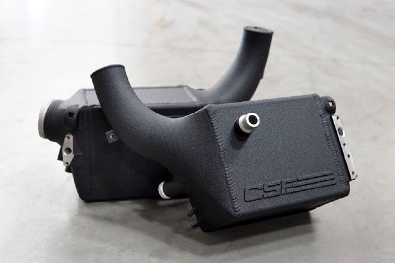 CSF 16-21 BMW M5 (F90) / 17-21 BMW M8 (F91/F92/F93) Twin Charge-Air-Cooler Set - Crinkle Black CSF Intercoolers  AXOPROS