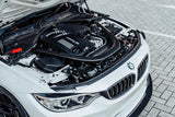 CSF 2014+ BMW M3/M4 (F8X) Top Mount Charge-Air-Cooler - Crinkle Black CSF Intercoolers  AXOPROS