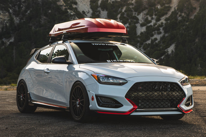 CSF 2020+ Hyundai Veloster N / 2021+ Hyundai i30N DCT High Perf. Stepped Core Intercooler - Black CSF Intercoolers  AXOPROS