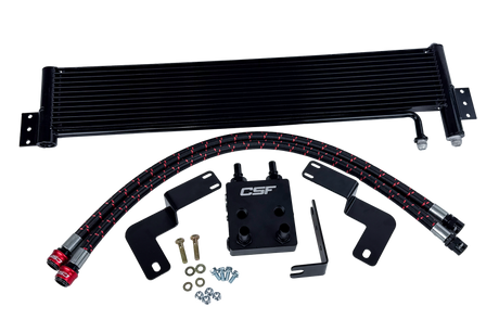 CSF 2021+ Ford Bronco 2.7L EcoBoost External Transmission Oil Cooler Kit CSF Transmission Coolers  AXOPROS