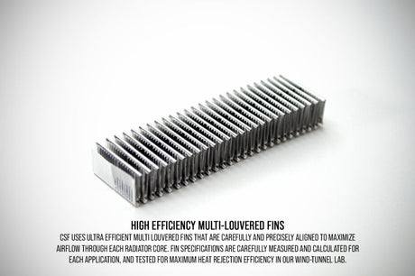 CSF 81-87 Toyota Landcruiser 4.2L A/T 4 Row All Metal Radiator CSF Radiators  AXOPROS