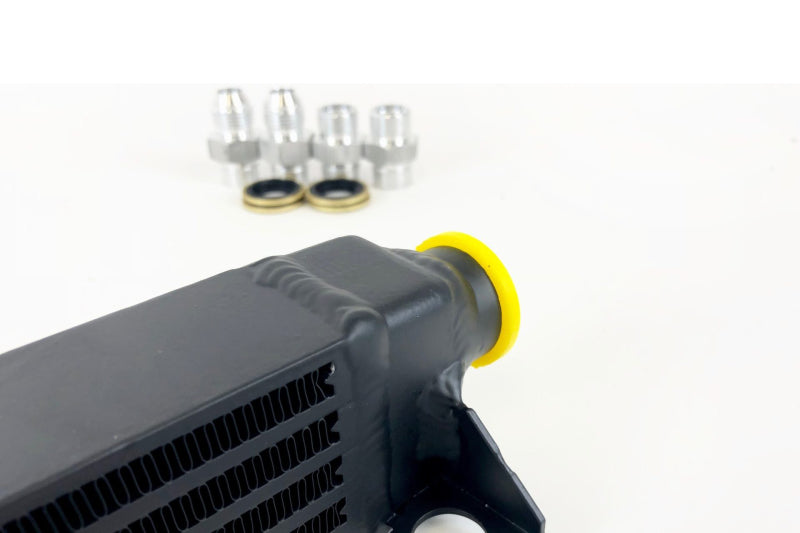 CSF 82-94 BMW 3 Series (E30) High Performance Oil Cooler w/-10AN Male & OEM Fittings CSF Oil Coolers  AXOPROS