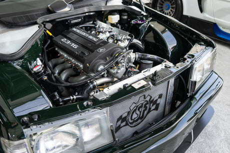 CSF 84-88 Mercedes-Benz W201 190E 2.3L - 16 w/ A/C High Performance Aluminum Radiator CSF Radiators  AXOPROS
