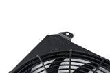 CSF 92-00 Honda Civic All-Aluminum Fan Shroud w/12in SPAL Fan - Black Finish CSF Radiators  AXOPROS