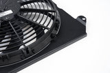 CSF 92-00 Honda Civic All-Aluminum Fan Shroud w/12in SPAL Fan - Black Finish CSF Radiators  AXOPROS