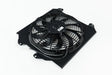 CSF 92-00 Honda Civic All-Aluminum Fan Shroud w/12in SPAL Fan - Black Finish CSF Radiators  AXOPROS