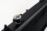 CSF 92-00 Honda Civic w/K-Swap V3 Radiator - Black Finish CSF Radiators  AXOPROS