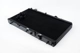 CSF 92-00 Honda Civic w/K-Swap V3 Radiator - Black Finish CSF Radiators  AXOPROS