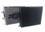 CSF BMW B58/B48 Front Mount Triple-Pass Heat Exchanger w/Rock Guard - Black CSF Radiators  AXOPROS