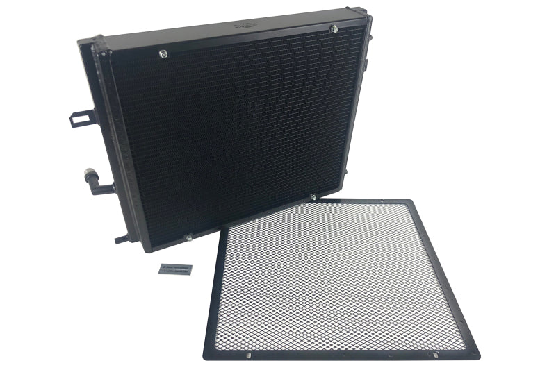 CSF BMW B58/B48 Front Mount Triple-Pass Heat Exchanger w/Rock Guard - Black CSF Radiators  AXOPROS