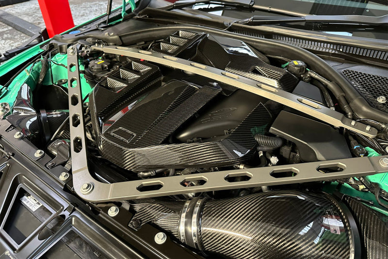 CSF BMW M2/M3/M4 S58 Comp &amp; Non-Comp (G8X) Charge-Air Cooler Manifold - Thermal Dispersion Black CSF Intercoolers  AXOPROS